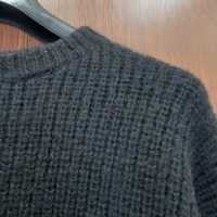 Мъжки пуловер ръчно плетен качествен мохер Xl