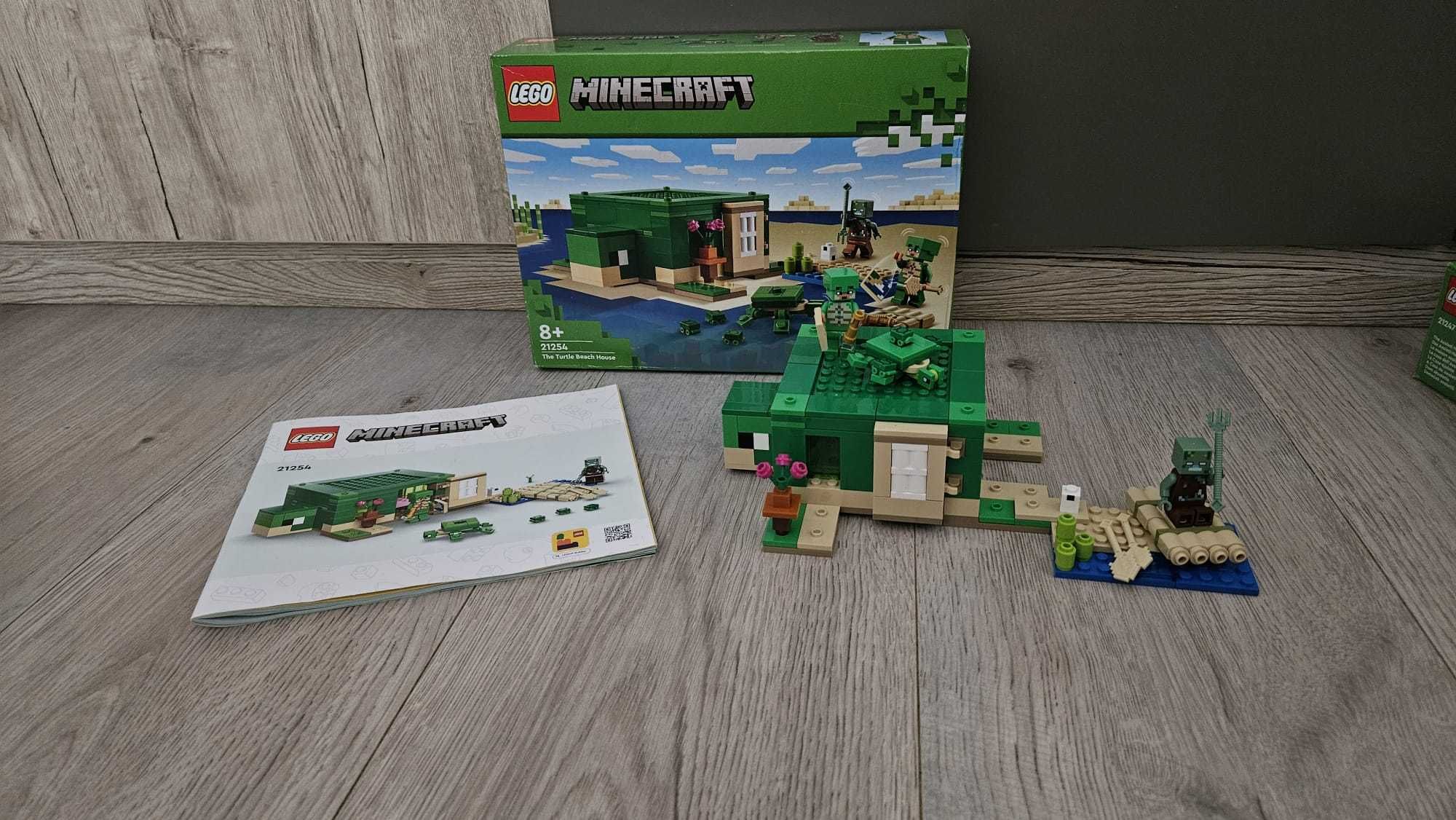 LEGO Minecraft - Casa de pe plaja testoaselor 21254, 234 piese