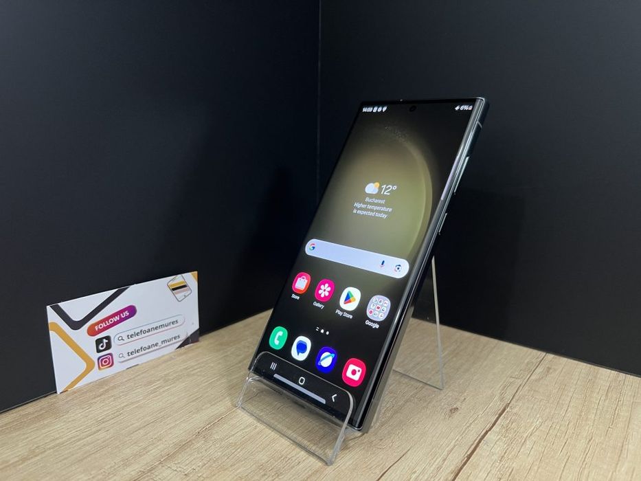 Samsung Galaxy S23 Ultra 256Gb Green Second-Hand Ca nou 3 ani garanție