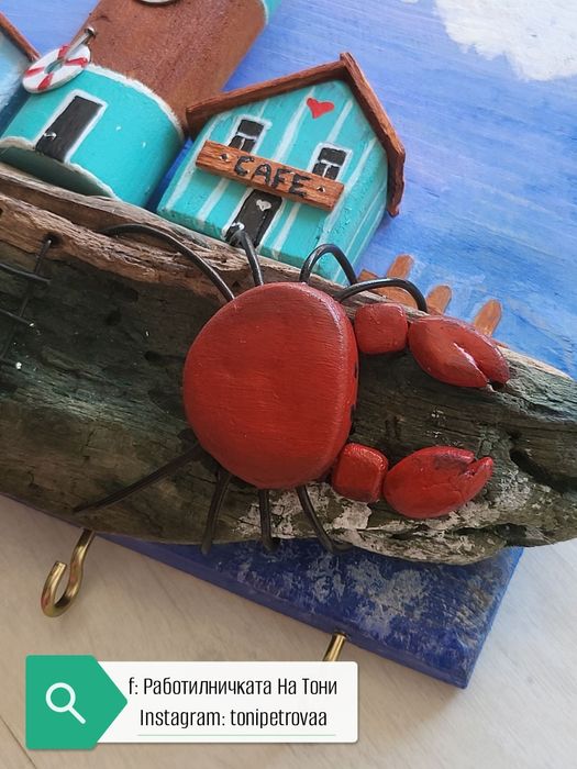 Закачалка за ключета или къщичка за ключове