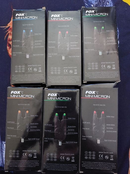 Set  avertizori fox mini micron