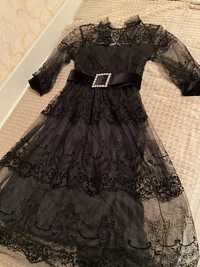 Платье черное шикарное
