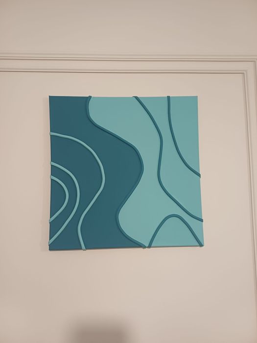 Vand tablouri handmade 3D, stil minimalist modern, realizate personal.