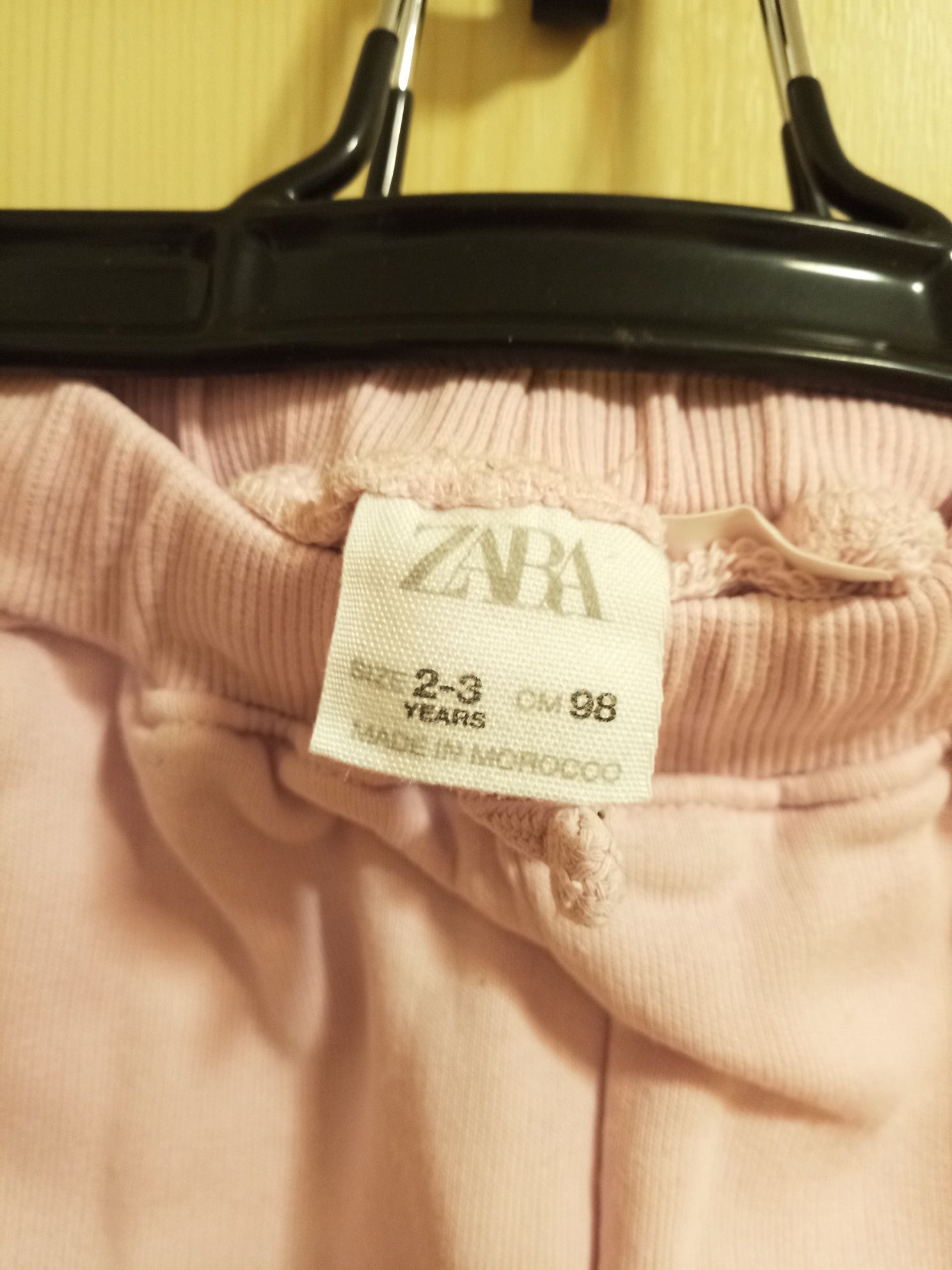 Pantalonași mai grosuti,pentru fete-Zara-2-3 ani(98 cm)