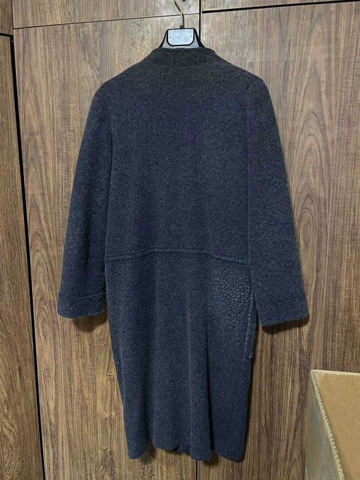 Теплое пальто-кардиган