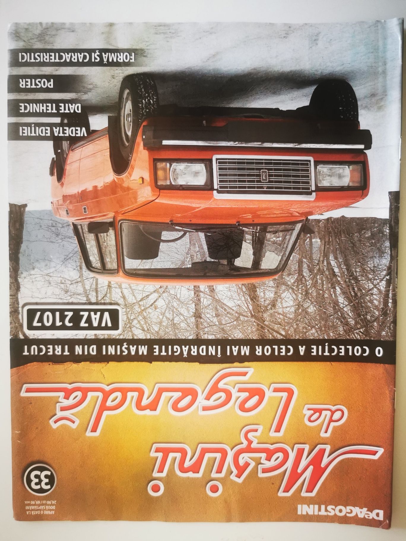 Revista Masini de legenda Renault 10 Volkswagen Kafer Volvo BMC Mini