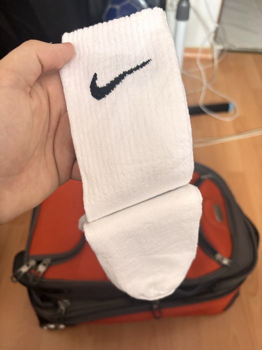 Sosete nike alb lung