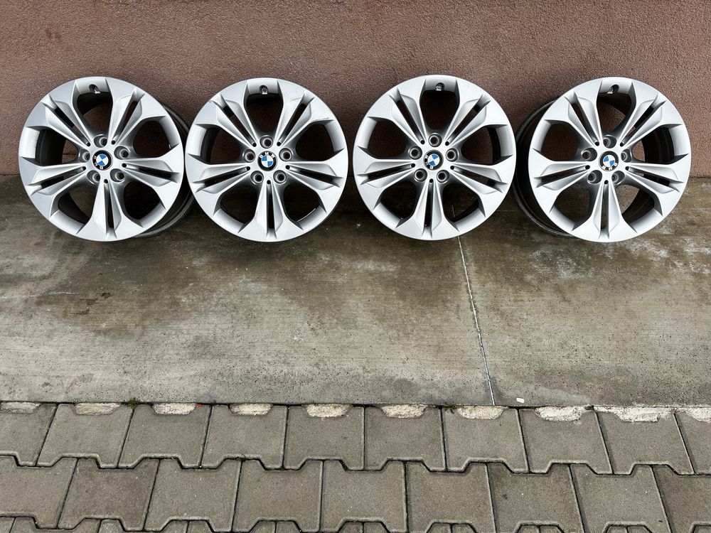 4бр лети джанти за бмв 17цола/5х112/ет52/ц.отв.66.6/7.5J/bmw/f48/f45
