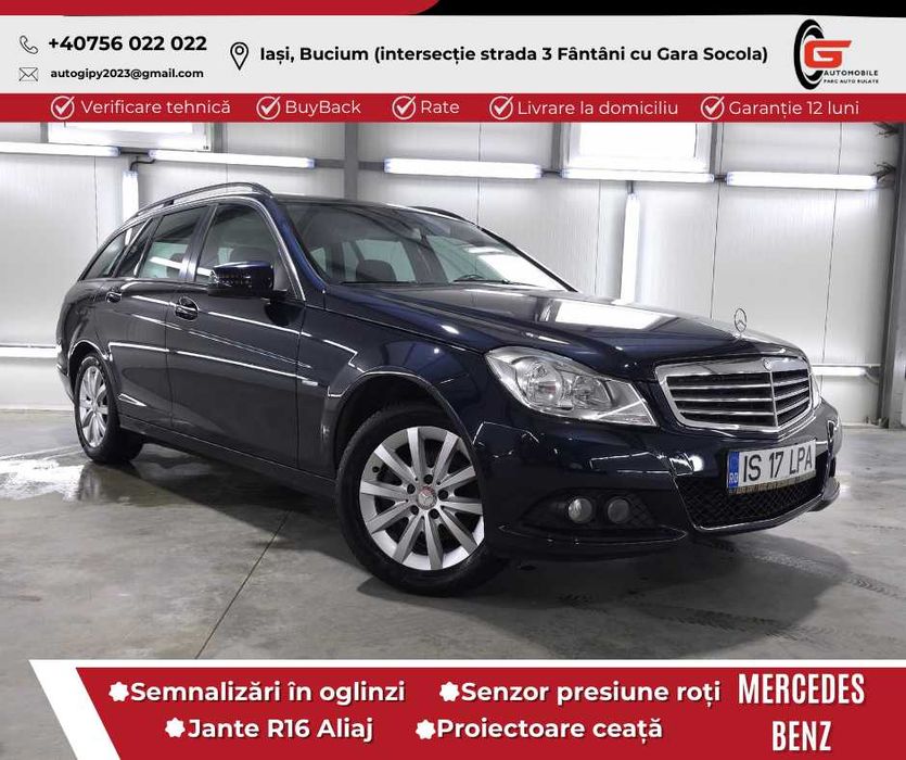 MERCEDES-BENZ C200 CDI Fab2012 Navi Climatronic Jante Înmatriculat RO
