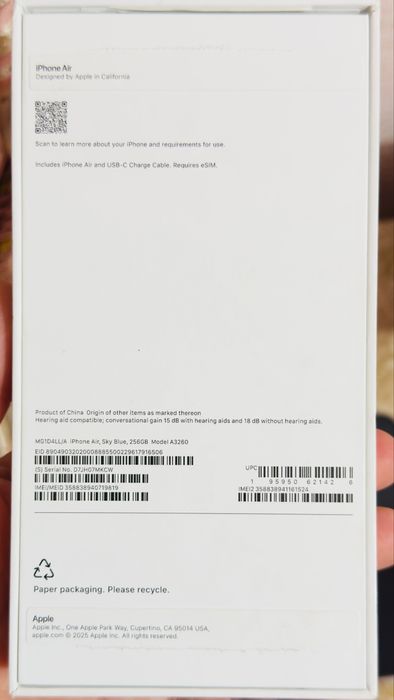 Iphone 17 air sotiladi