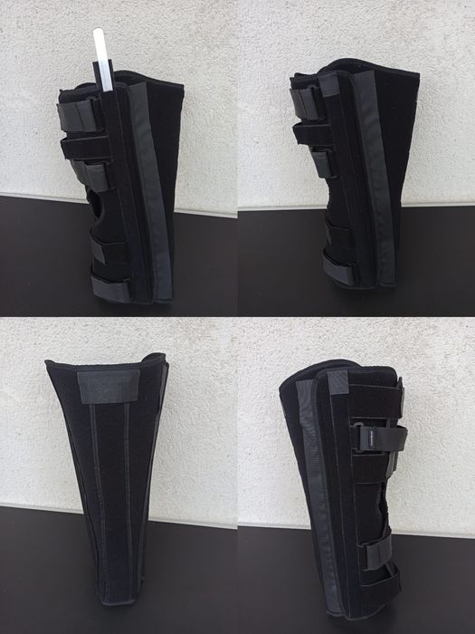 Orteza genunchiera fixa picior glezna genunchi rotula tije metalice xl
