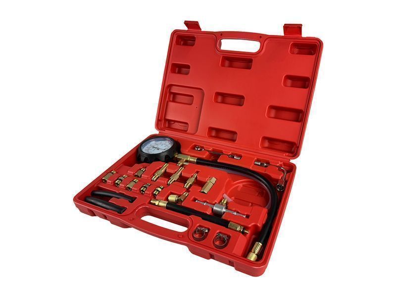 Комплект за измерване налягането на маслото, 21 части gebo tools