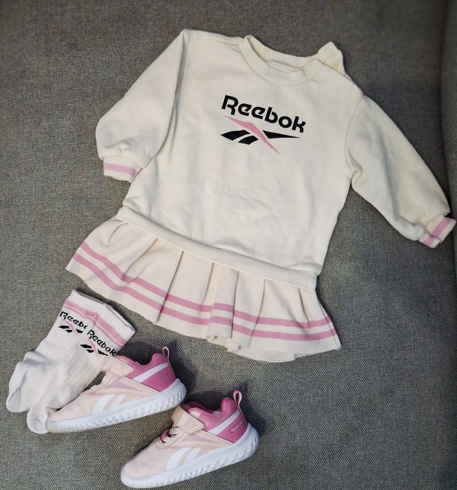 Комплект рокля и маратонки H&M и Reebok