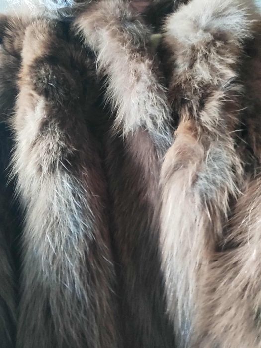 Връхна дреха от козина на мурмел