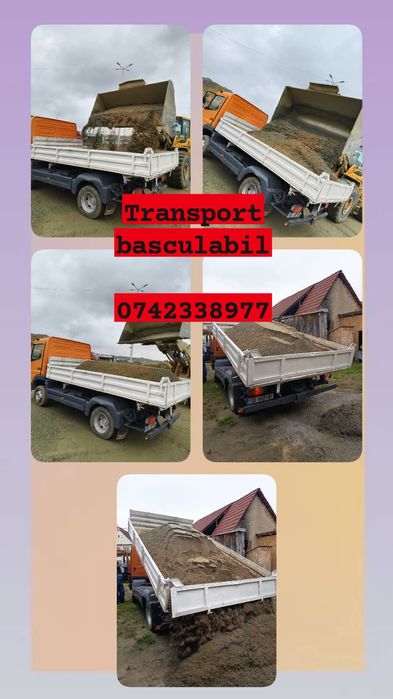 Transport basculabil 7,5t
