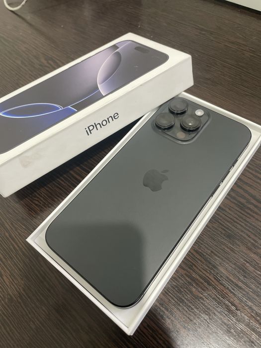 iPhone 16 pro max EAC новый, жаңа