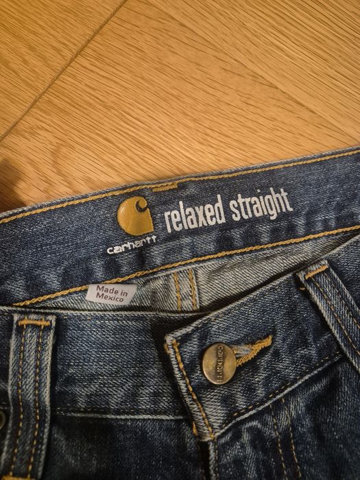 Дънки Carhartt синьо