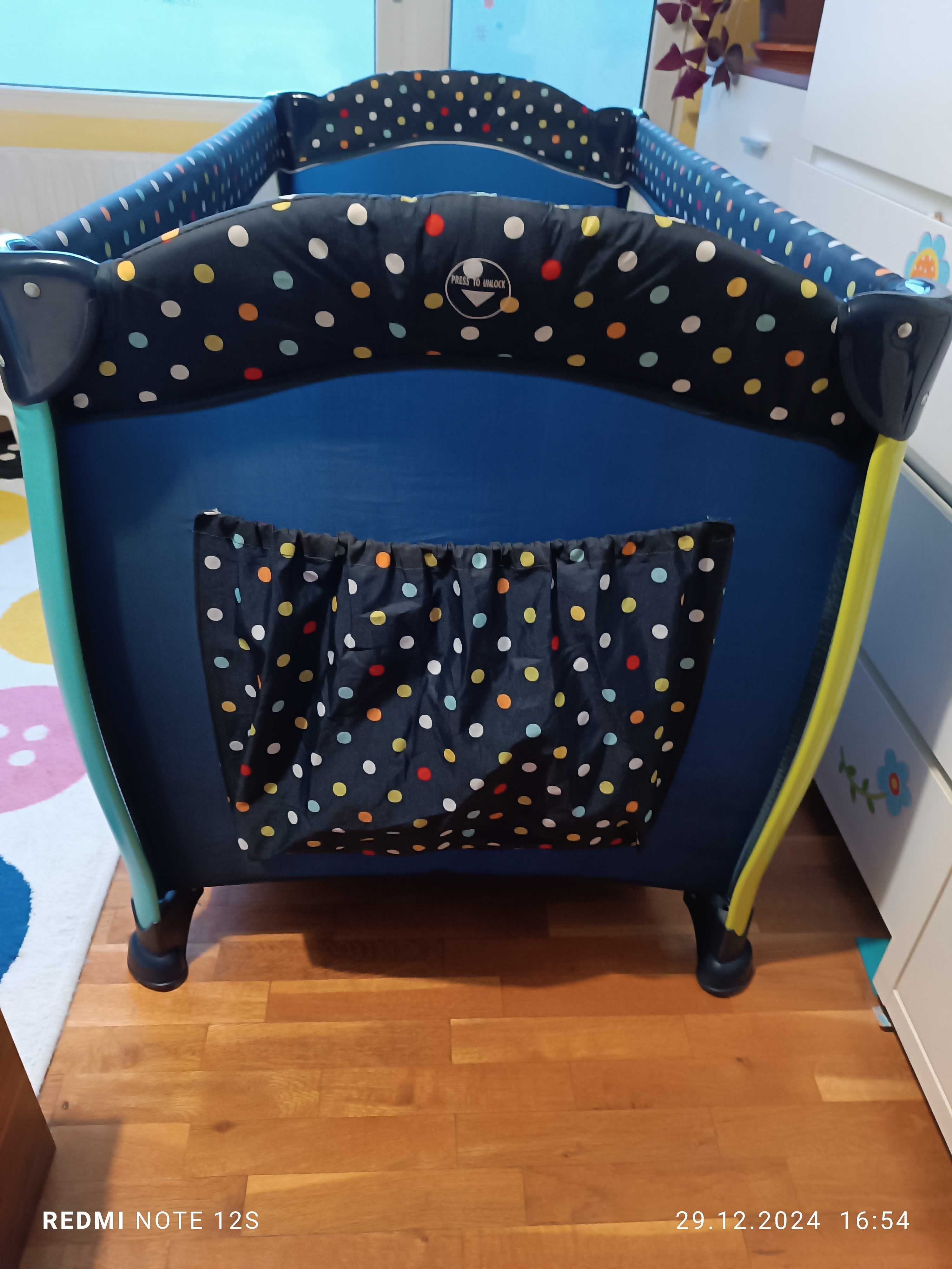 Детска сгъваема кошара Hauck с матрак Baby Matex