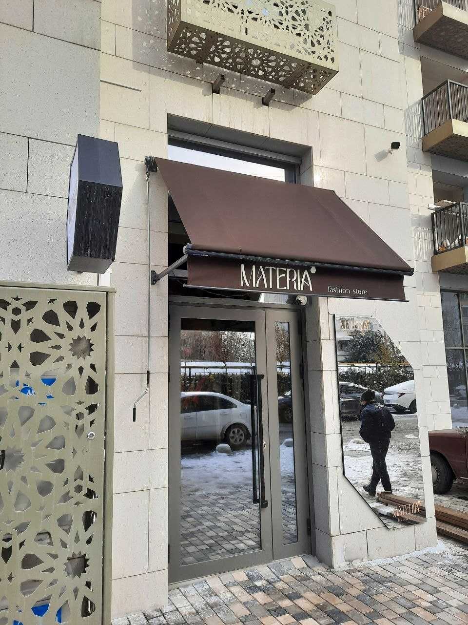 Навеслар, ойна навеслари, ойна маркизалари, витрина маркизалари