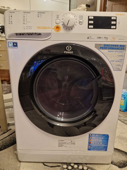 Пералня + сушилня Indesit A +++