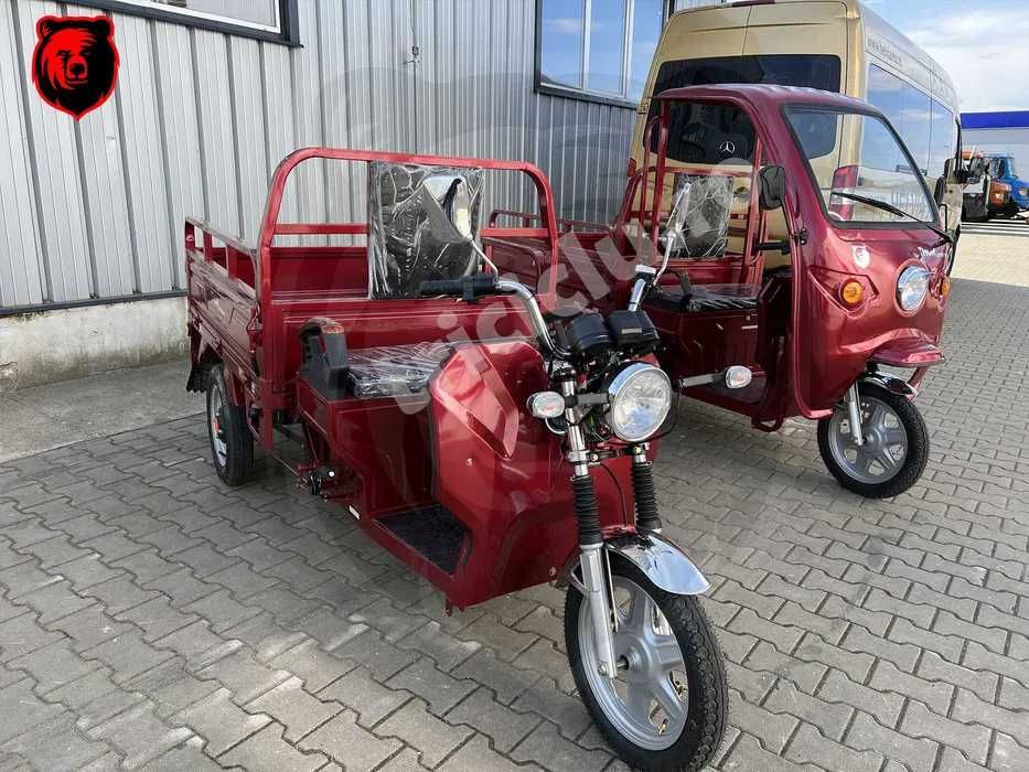 Triciclu Tuk-tuk Thor Premium omologat CIV  nou Agramix