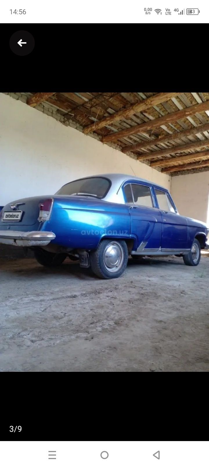 Gaz 21 volga yaxshi holatda