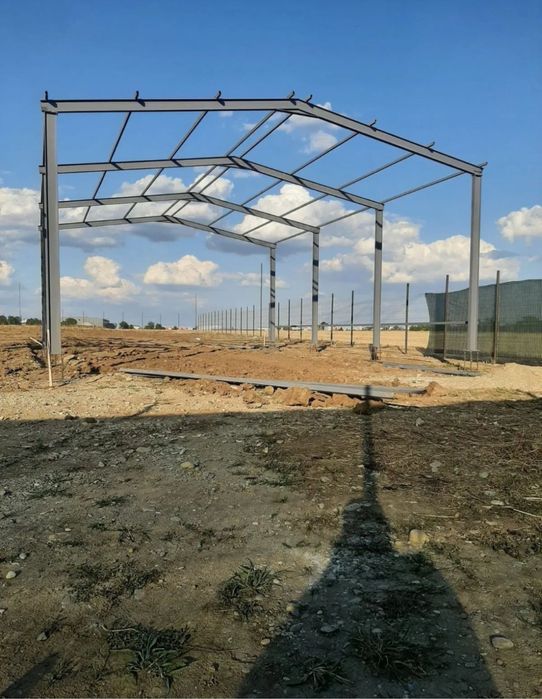 Se vinde structura metalica de 160 mp