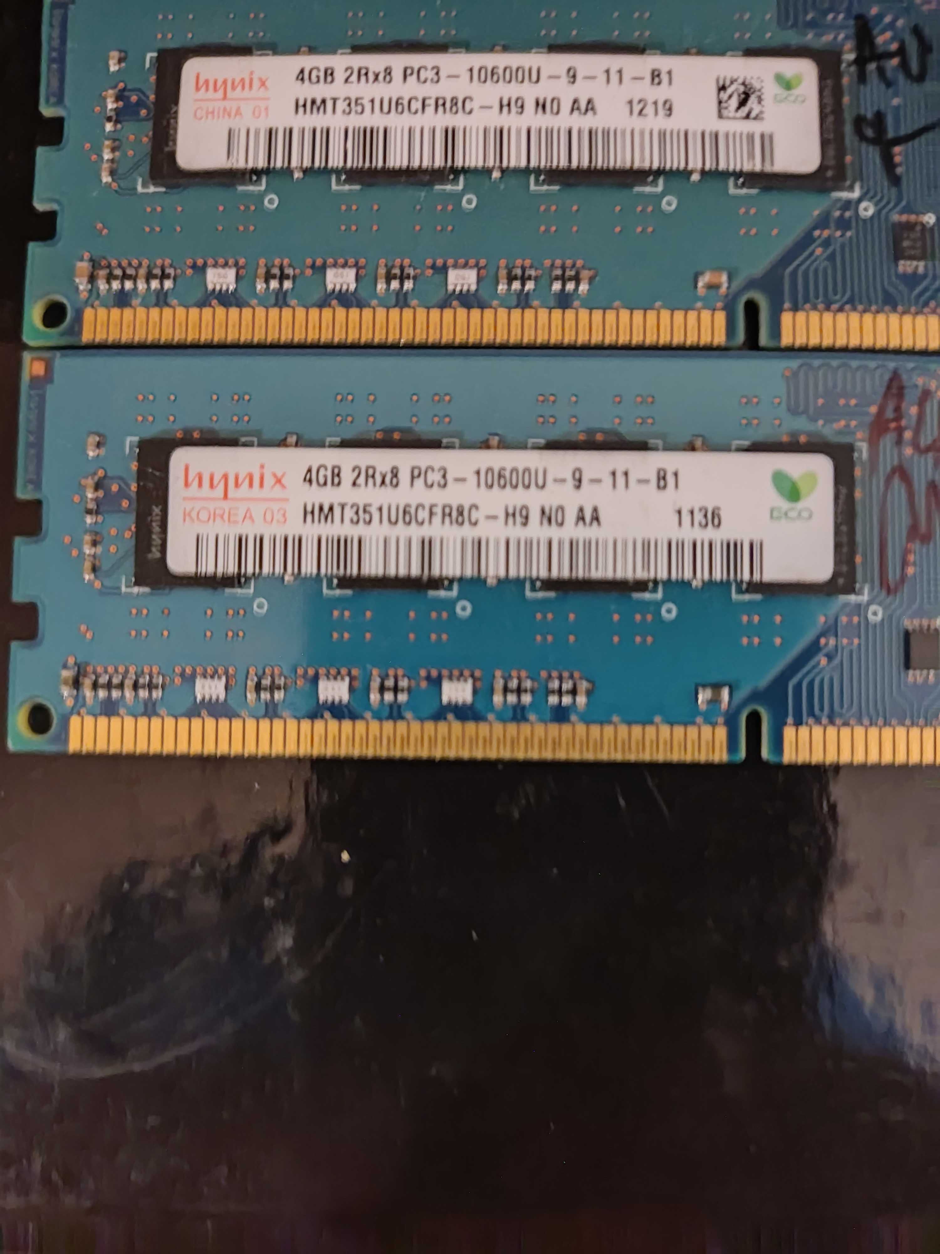 Kit memorii PC ddr 3, 2x4gb