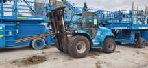 Închiriez motostivuitor Manitou rotativ încarcator telescopic Spider
