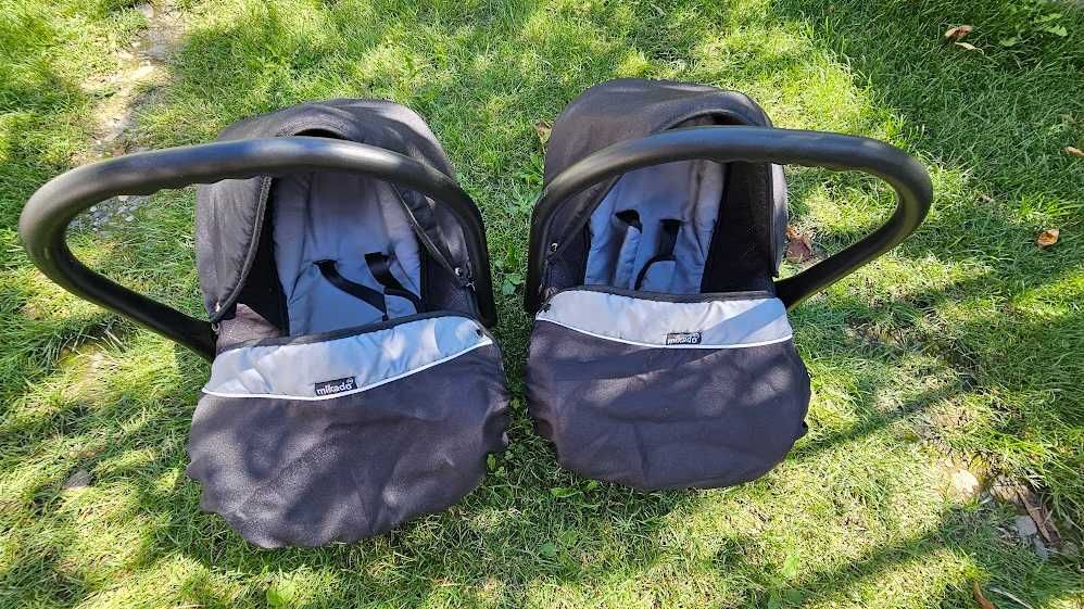 Carucior gemeni Mikado Twin 3in1