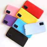 Матов Силиконов Кейс за Samsung Galaxy A21s A41 A51 A71 A40 A50 A70