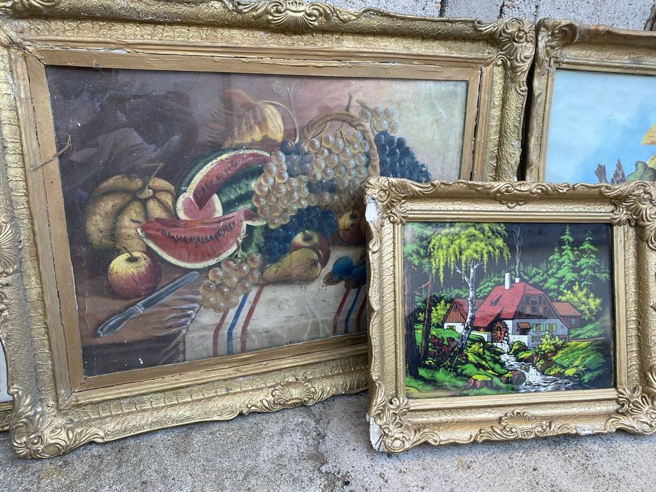 Tablouri pictate pe panza