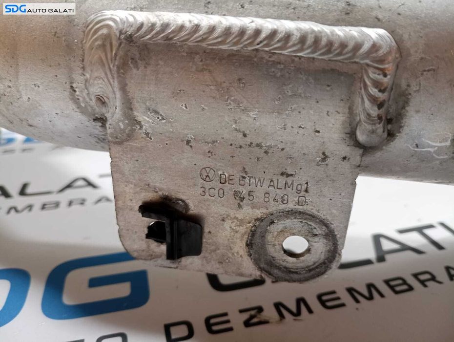 Conducta Teava Tubulatura Intercooler Motor Skoda Octavia 2 2.0 TDI BMN 2004 - 2008 Cod 3C0145840D [M6565]