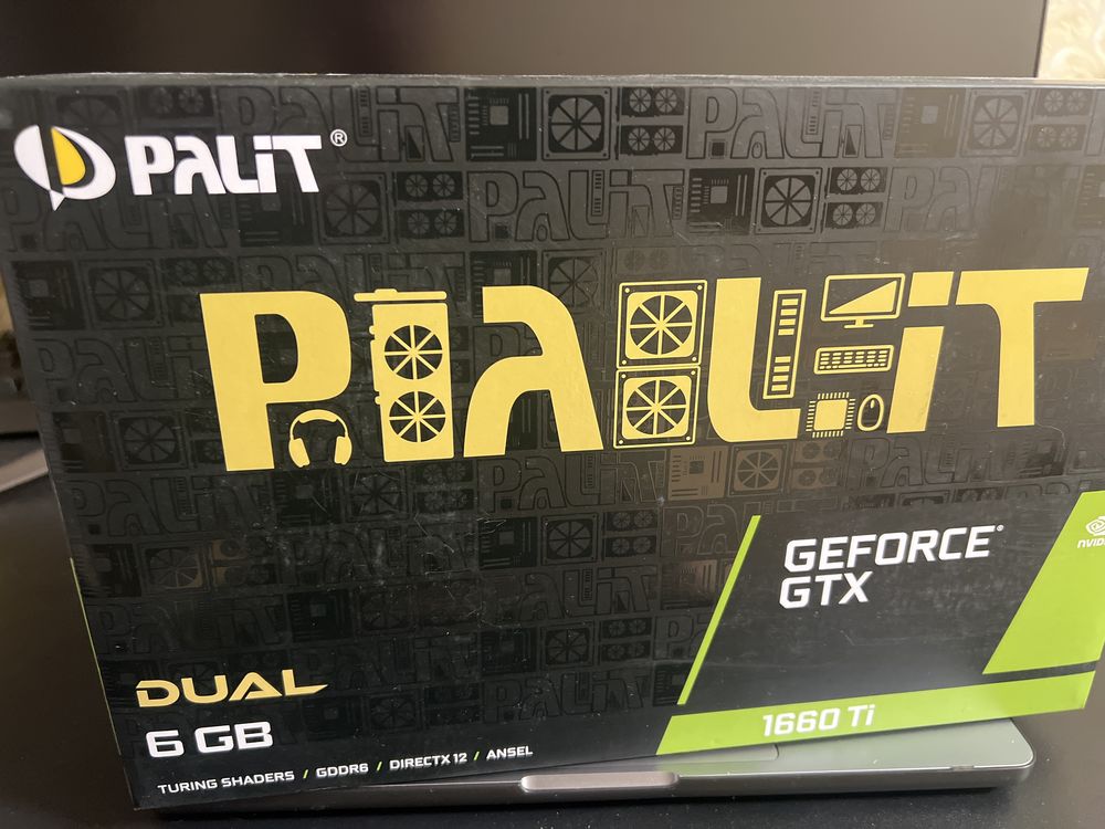 Видеокарта Palit Gtx 1660 ti