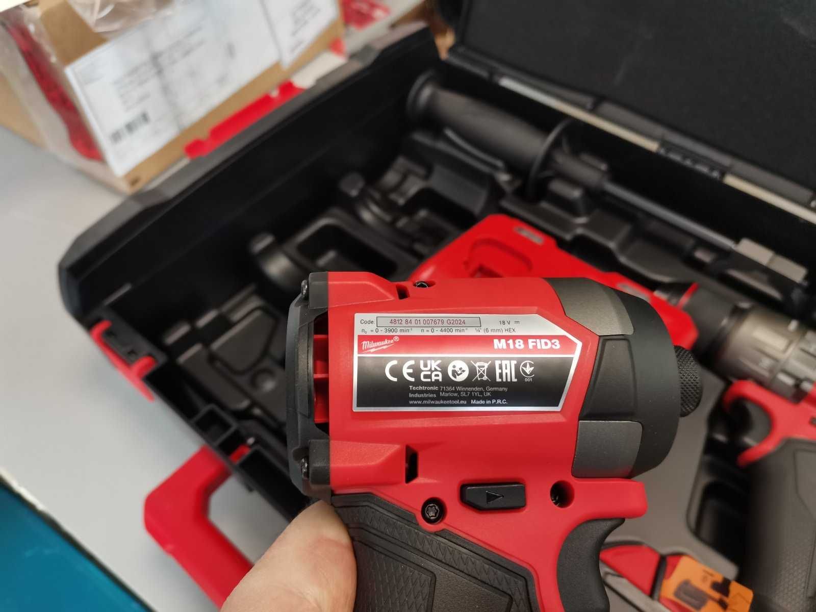 Удърни винтоверти MILWAUKEE M18 FPD3 + M18 FID3  комплект