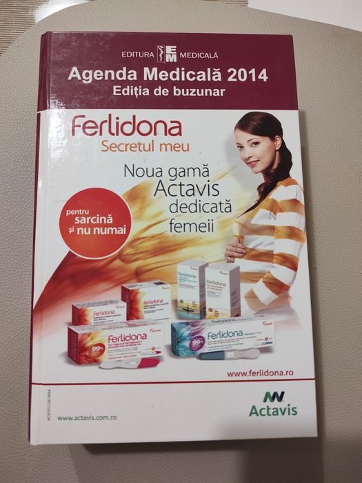 Agenda Medicală 2014 – carte de buzunar pentru medici, farmaciști sau