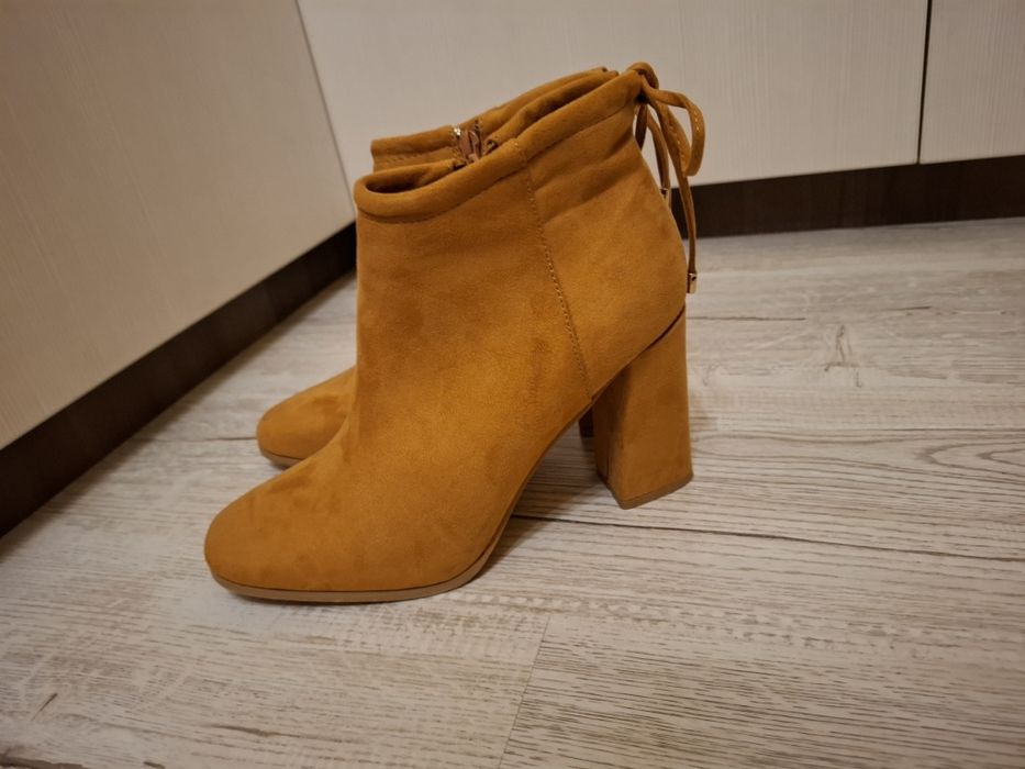 Botine damă maro