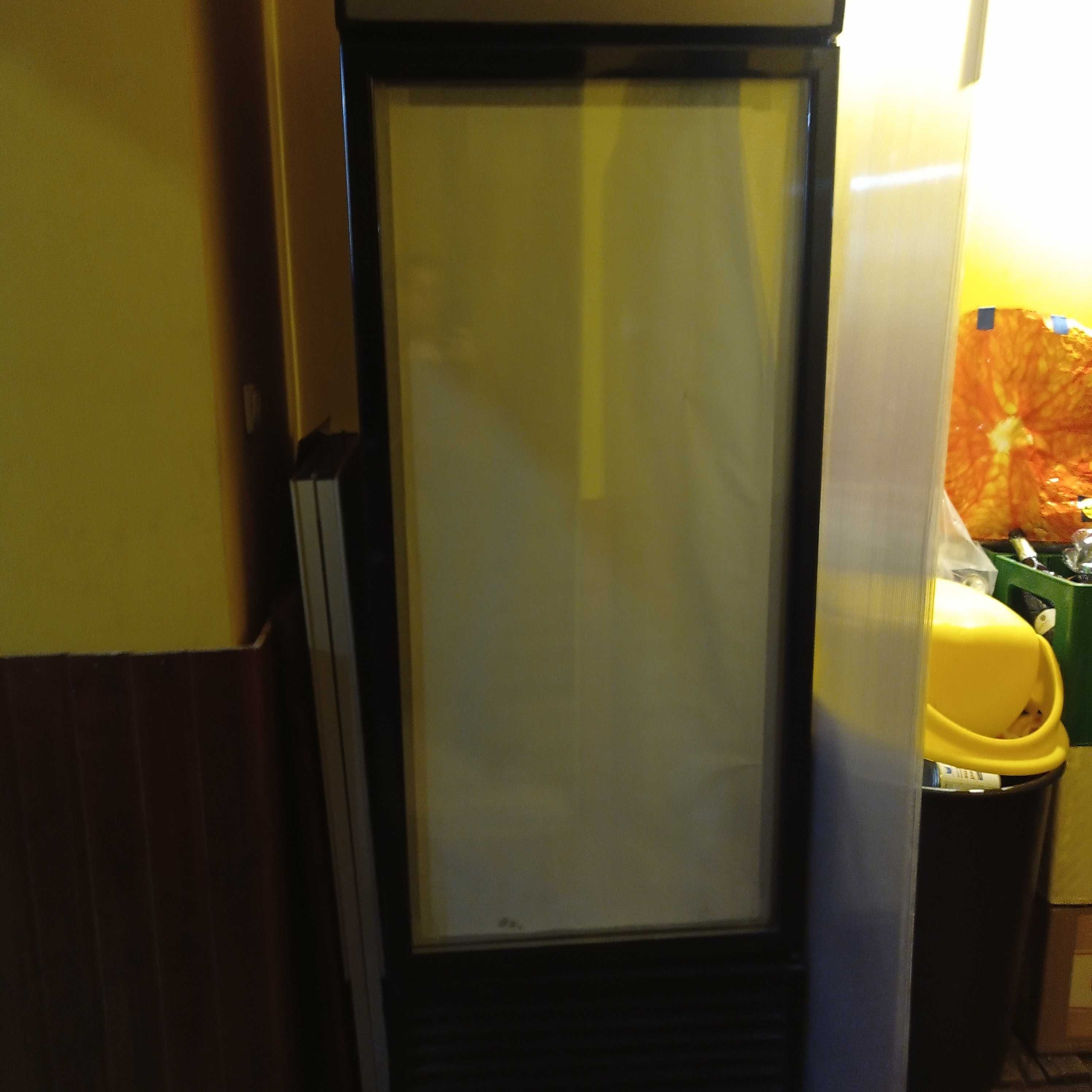 Vitrina frigider profesionala pentru bauturi si congelator