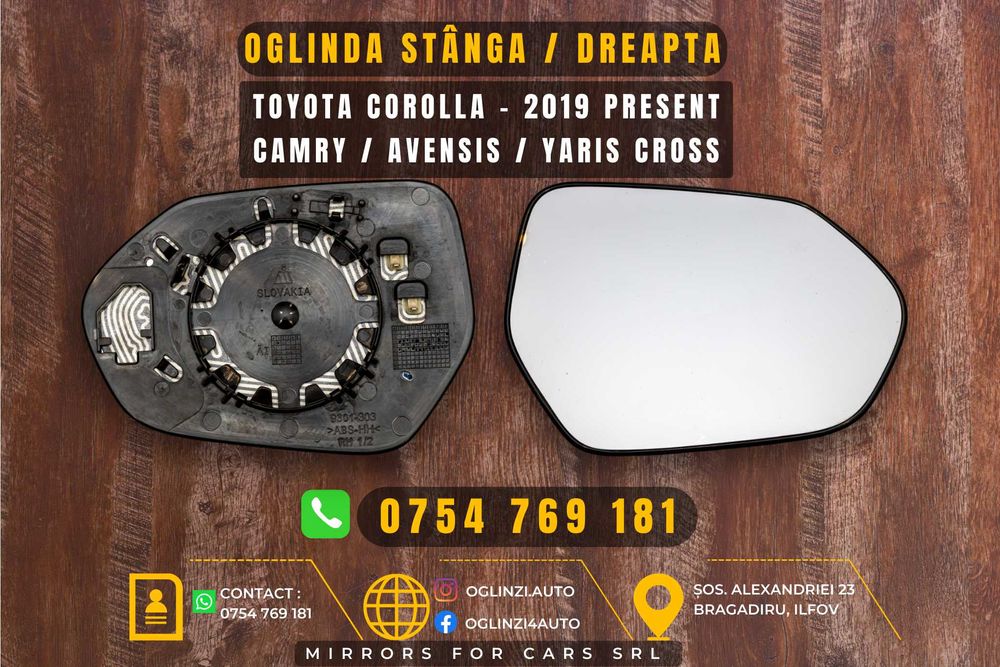 Oglinda stânga,dreapta oglinzi Toyota Corolla Camry Avensis Prius