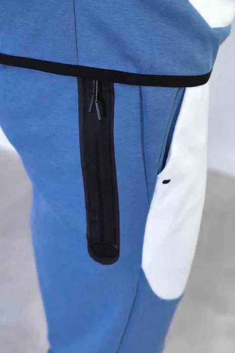 Trening Nike TECH Fleece Baby Blue / Bumbac 100% / Set complet