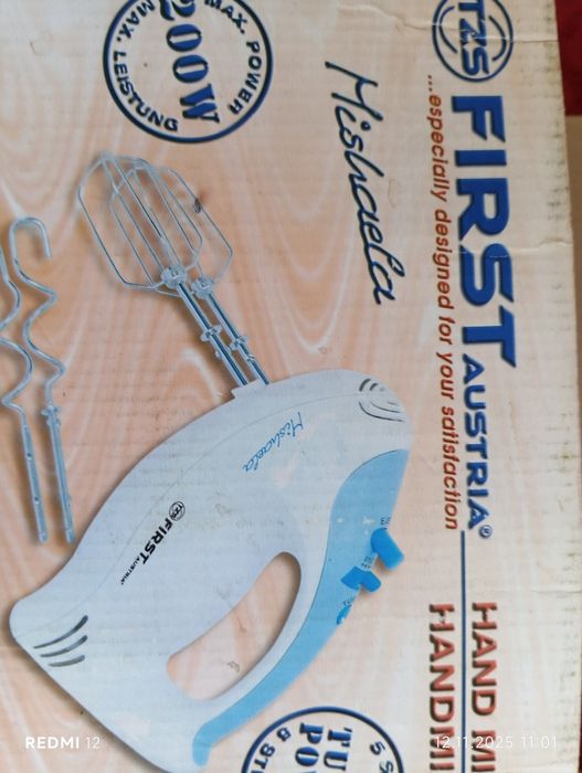 Веф и миксер работят отлично