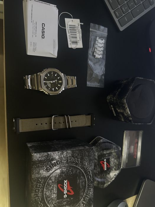 Casio G-Shock GM-2100C-5A “CasiOak” + curea metal originală Casio