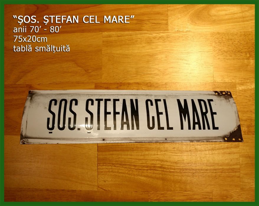 Semne Stradale emailate