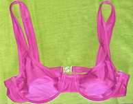 Sutien costum de baie Crazy Wave roz aprins magenta ciclam