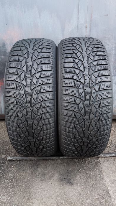 2бр. зимни гуми 205/55/16 Nokian WR D4 
dot4022
6.98мм
Много добро със