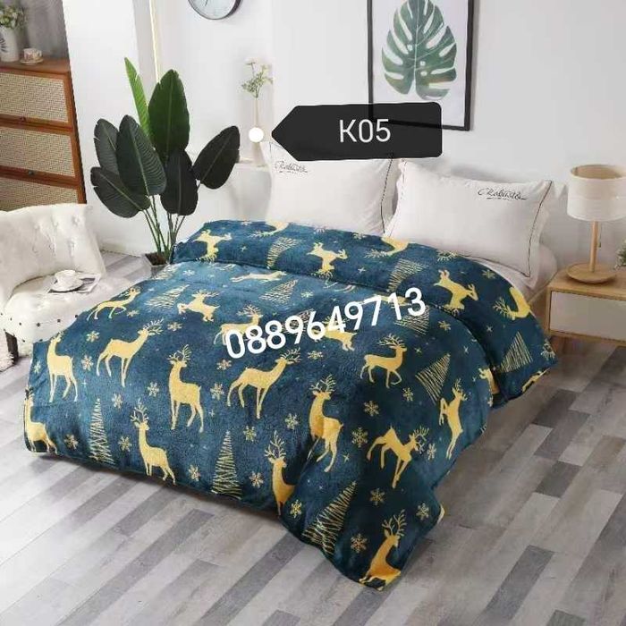 Коледни поларени одеяла