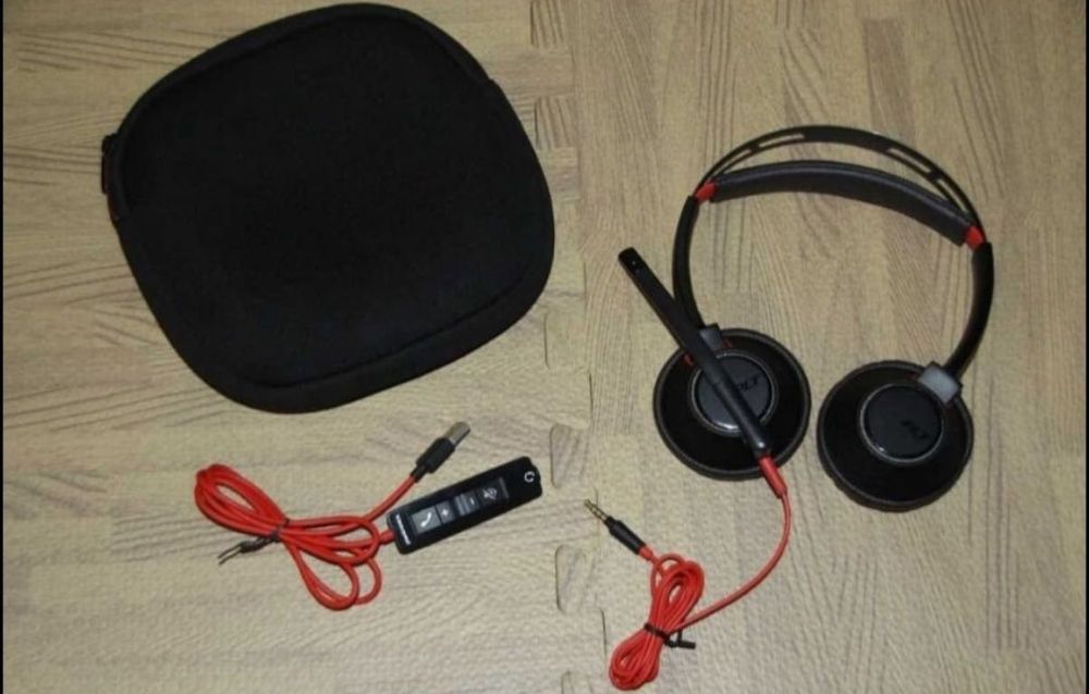 Casca Call Center Plantronics Blackwire 5220, C5220, USB-C USB A Jack