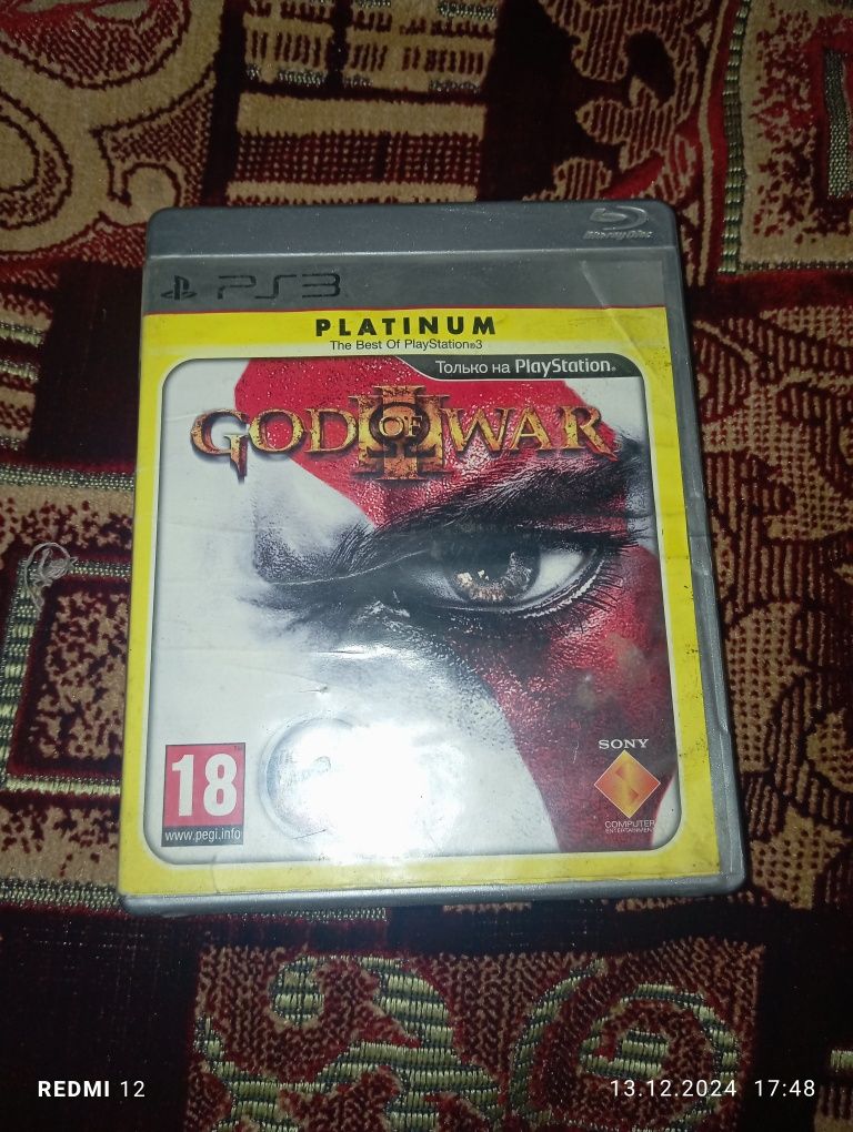 Продам диск на пс3 GOD OF WAR3