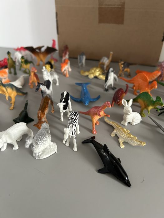 Set 60 animale dimensiuni mici