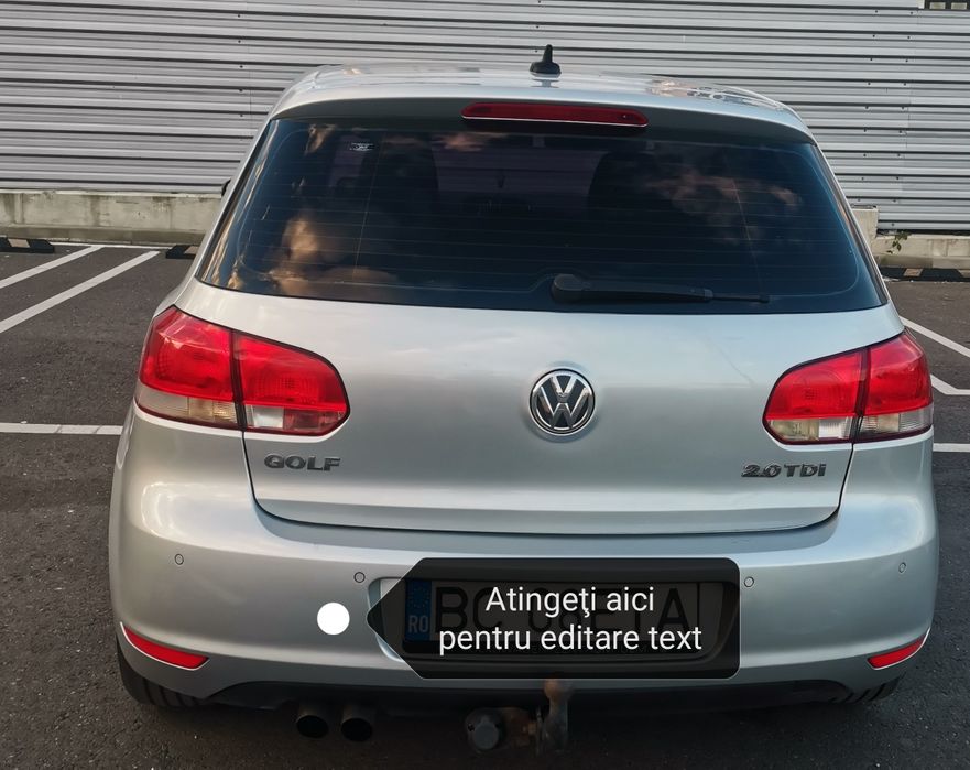 Vw golf 6  1.9 Diesel an 2010